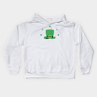 ST PATRICK'S DAY HAT Kids Hoodie